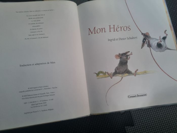 Livre enfant (Mon Héros ) - photo numéro 3