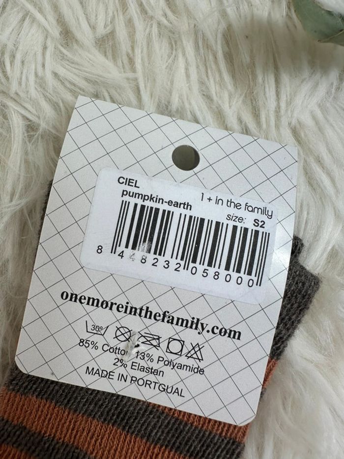 Paire de chaussettes taille 3-6 mois 1+ in the family - photo numéro 3