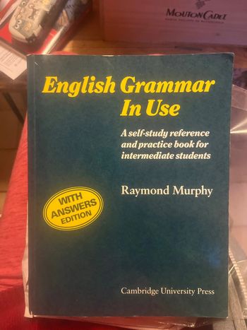 Livre de grammaire pour l’anglais