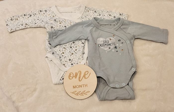 Lot de bodies Lulu Castagnette