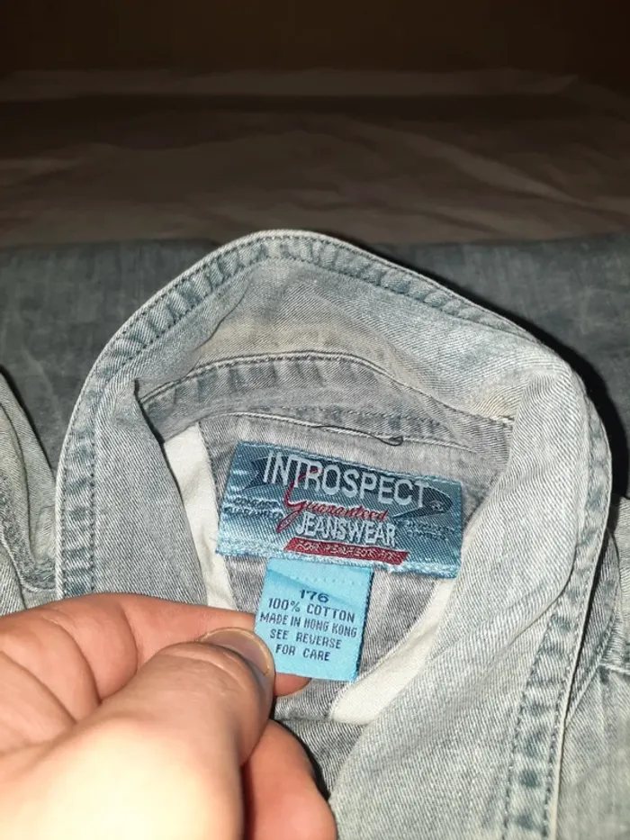 Chemise en jean introspect - photo numéro 5
