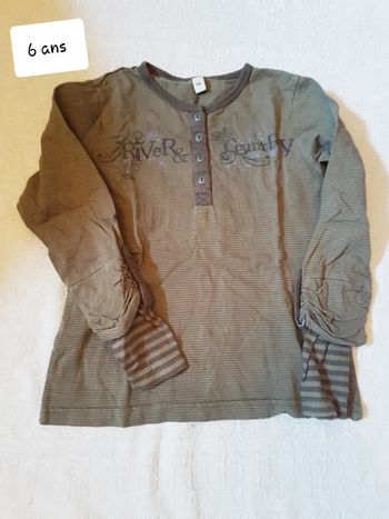 T-shirt captain tortue 6 ans