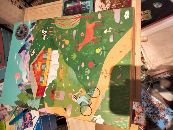 Puzzle trevell le chalet suisse RÉSERVÉ