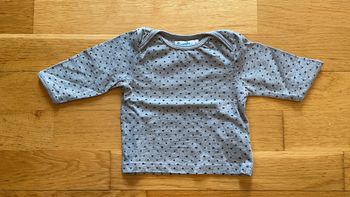T-shirt 3 mois gris prends ton pouce
