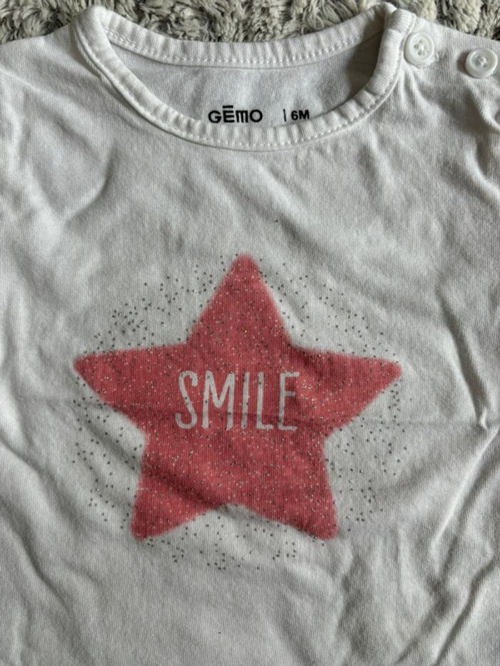 T-shirt manches longues 6M - photo numéro 3