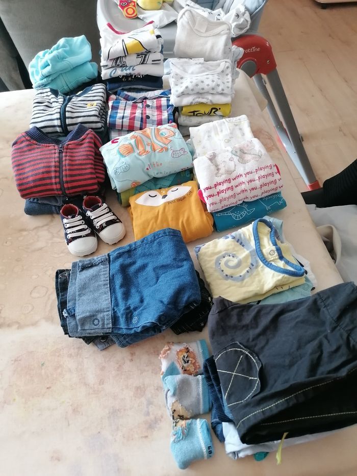 Vêtements mi-saison 6 mois