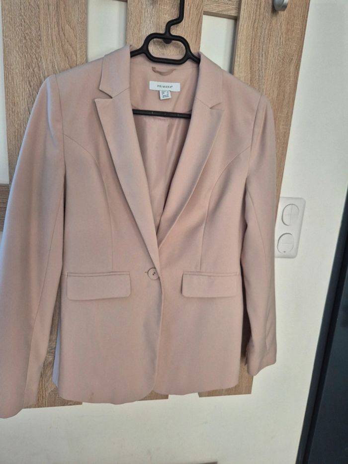 Blazer beige taille 36