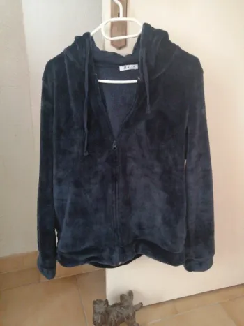 veste d'intérieur bleu marine