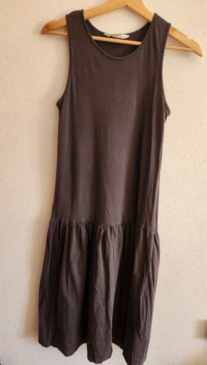 Robe sans manches grise H&M taille 170 cm