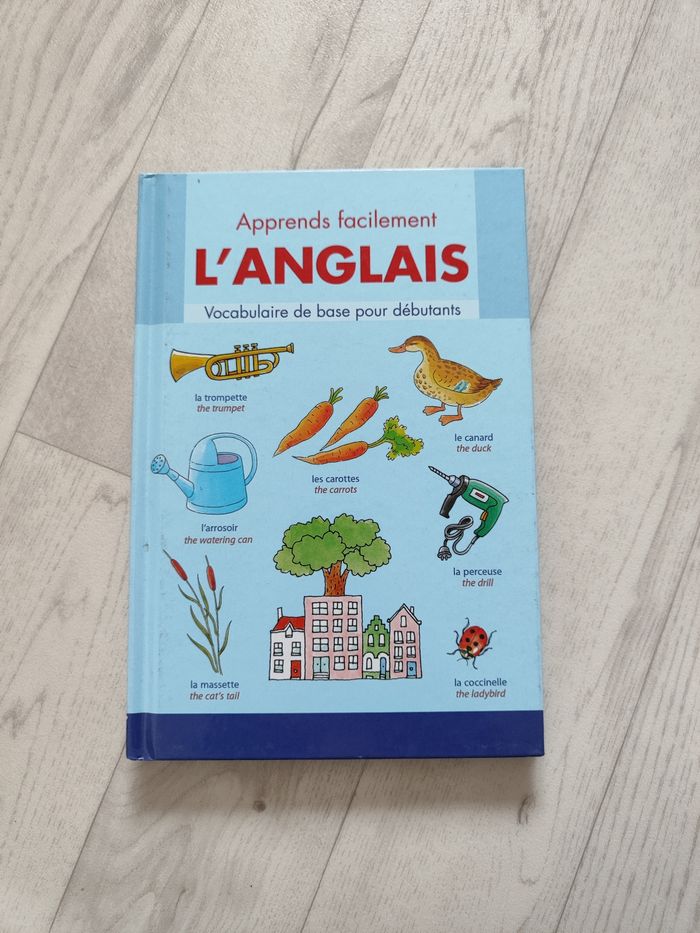 livre d'anglais pour débutant - vocabulaire simple