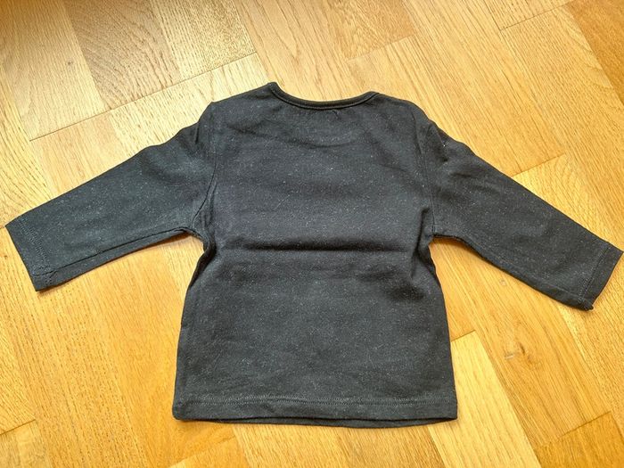 T-shirt haut manches longues bébé fille - photo numéro 3