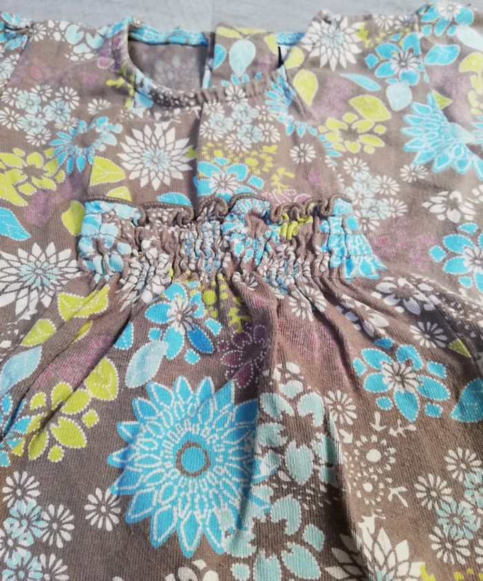 Ensemble tunique + legging court 12 mois - photo numéro 2