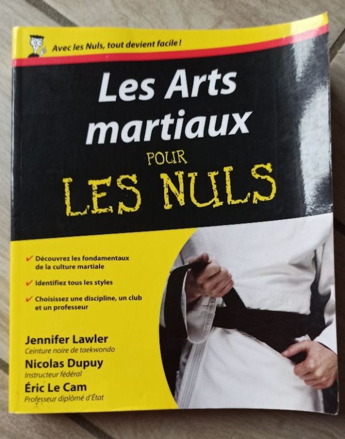 🐯 Livre les arts martiaux pour les nuls 🐱
