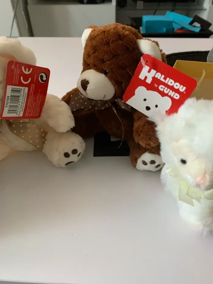 Lot de mini peluches kalidou - photo numéro 5