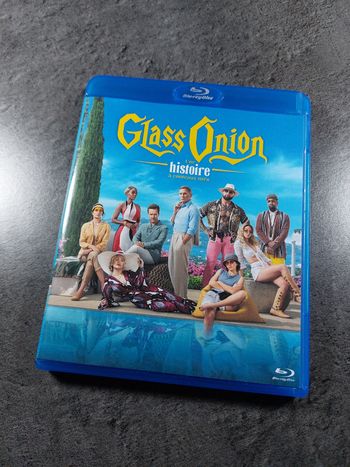 Glass onion Blu-ray 