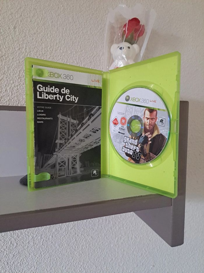 Jeu xbox 360 grand theft auto IV - photo numéro 2