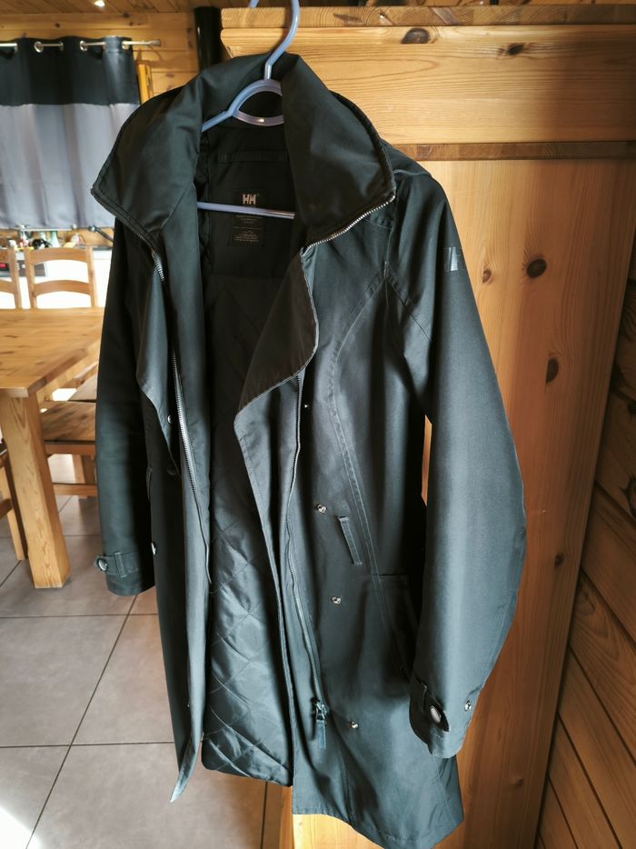 Trench femme Helly Hansen imperméable noir XS - photo numéro 2