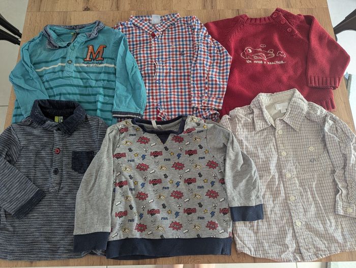 Lot vêtements bébé garçon 18 mois