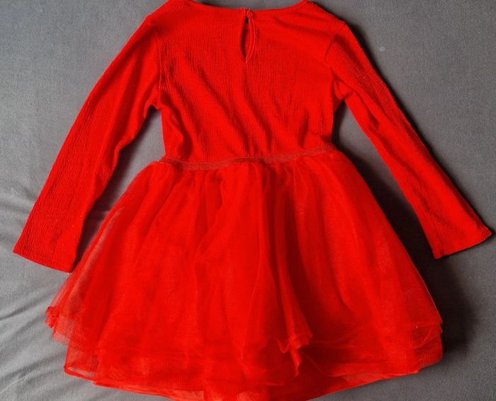 Robe rouge 5 ans H&M - photo numéro 2