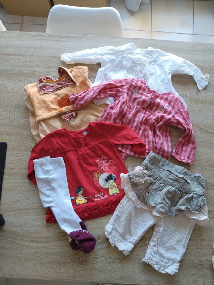Lot vêtements 6 mois