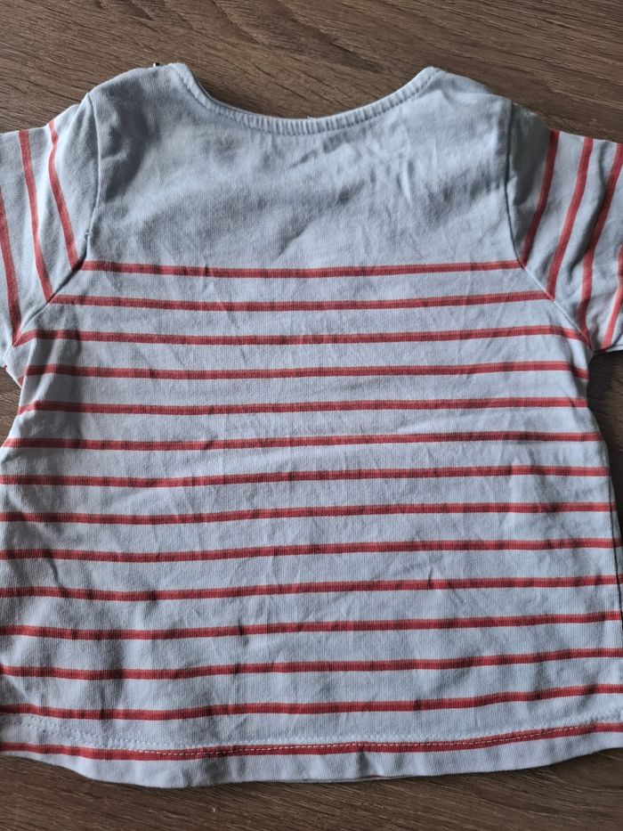 Jolie sweat Manches longues léger fille taille 12mois. Très bon état. Marque obaibi - photo numéro 5