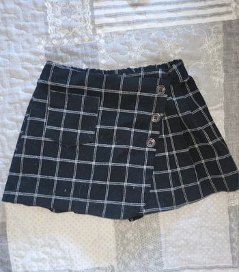 Jupe short a carreaux 4 ans