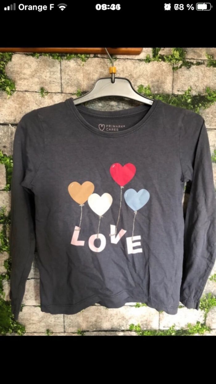 T-shirt 7 ans