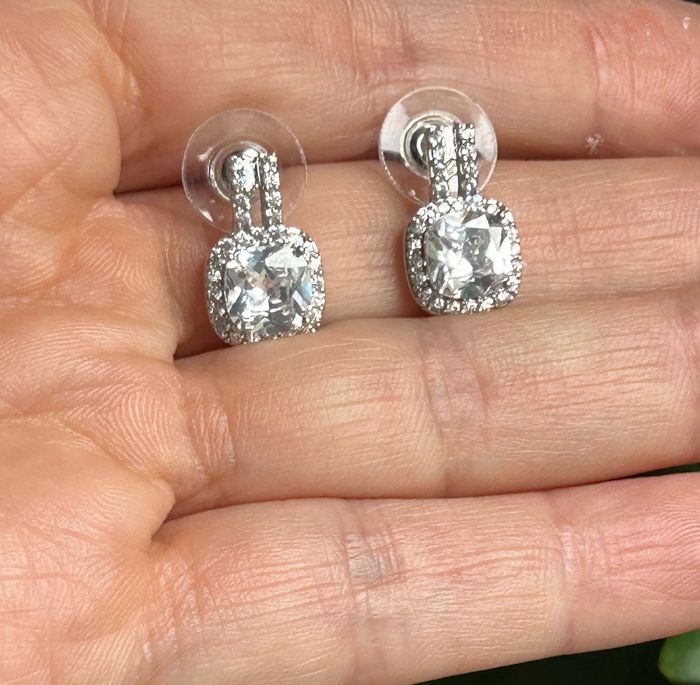 Boucles d’oreilles, zirconium cubique style Bridgerton - photo numéro 9