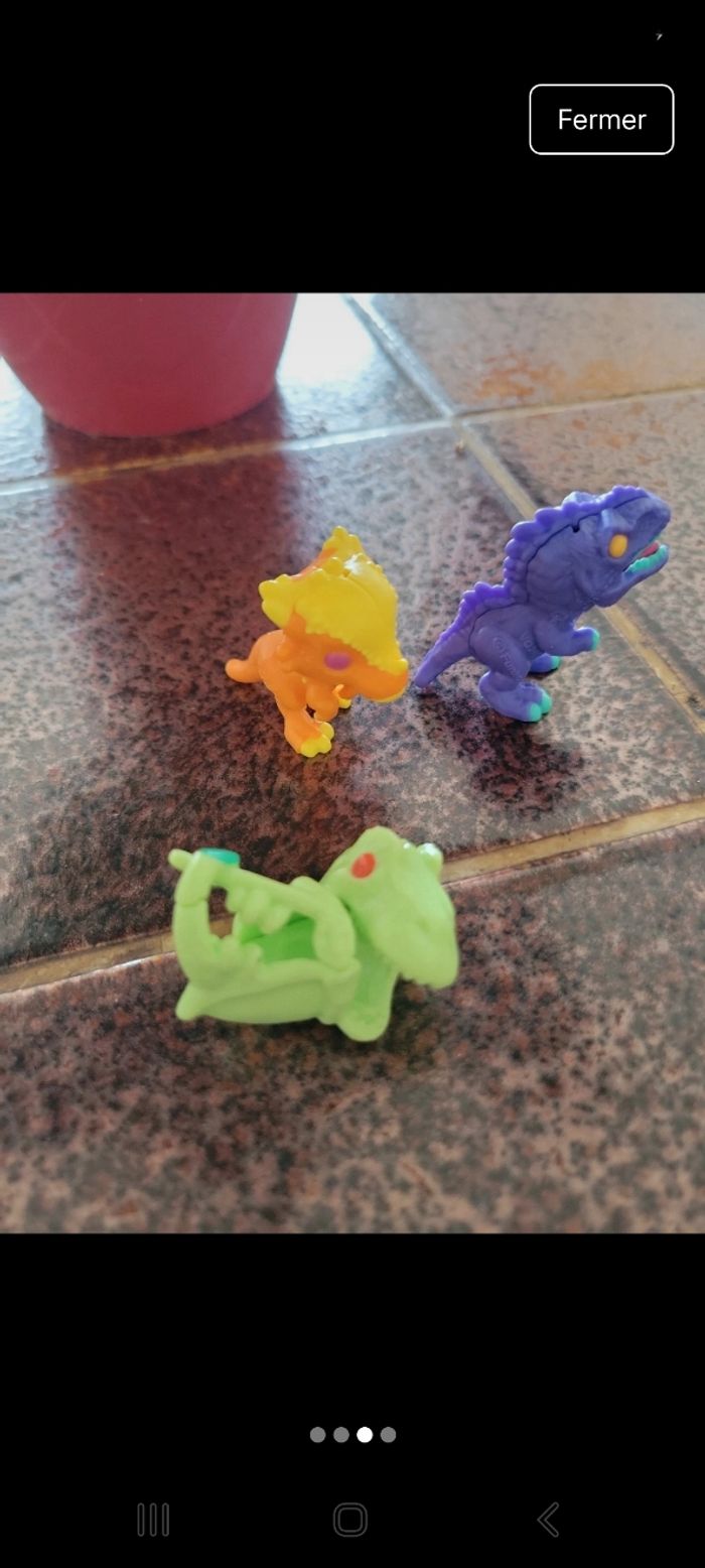 Lot 3 dinosaures