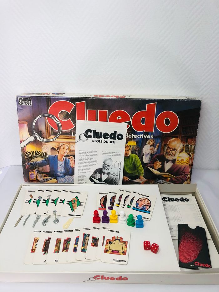 Cluedo le jeu des grands détectives vintage - photo numéro 2