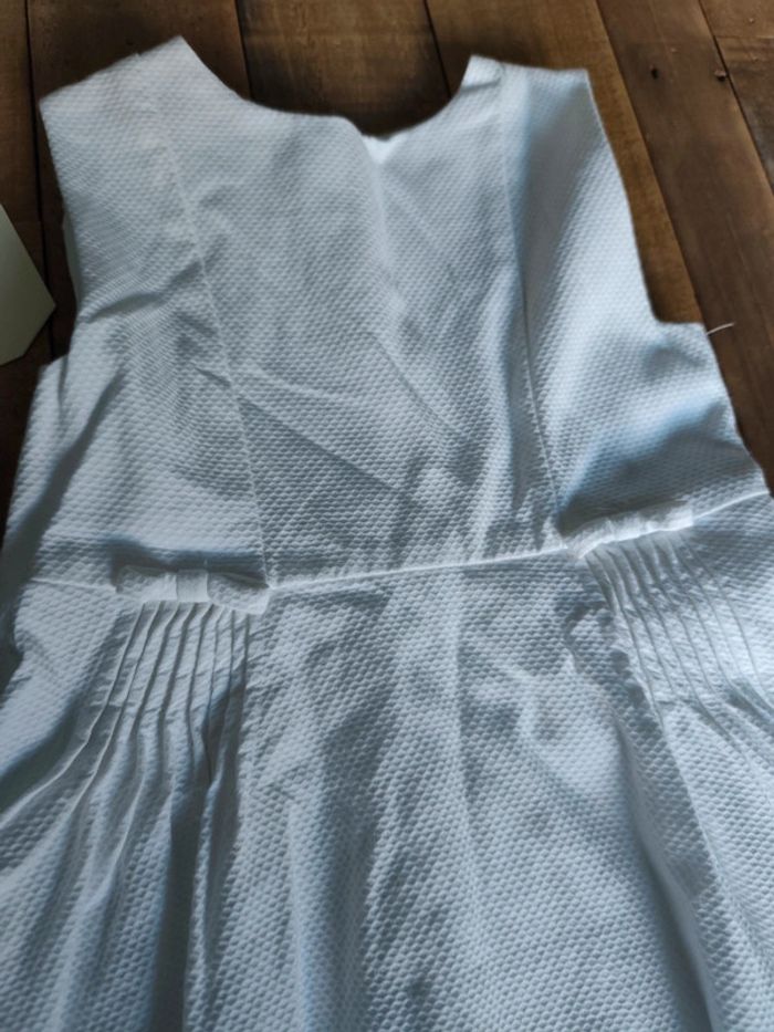 Robe blanche Jacadi 3 ans - photo numéro 2