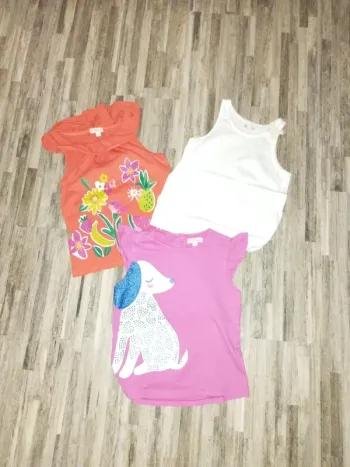 Lot de 3 maillots sans manches Dpam