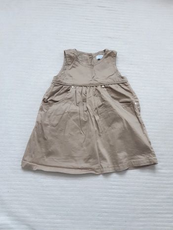 Robe sans manches Tex 18 mois