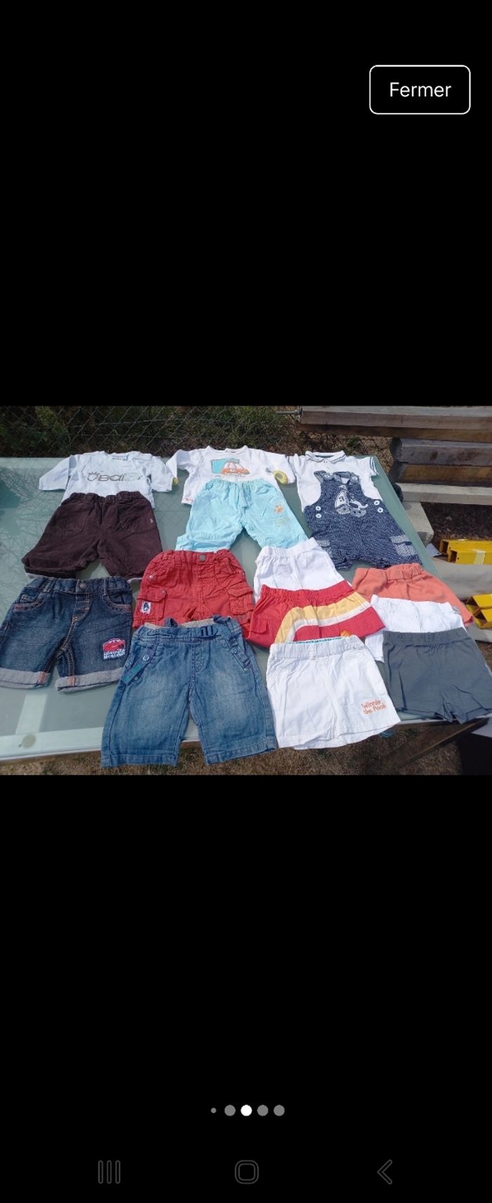 Lots de vêtements garçon 6 mois - photo numéro 3