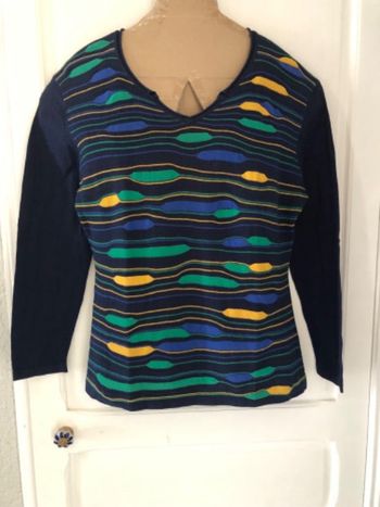 Pull imprimé multicolore T Unique (40-44)