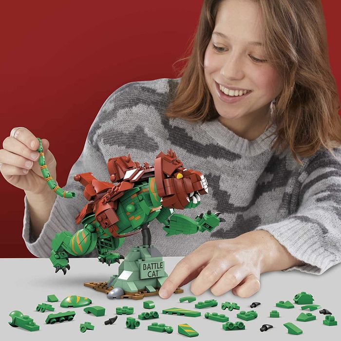 Mega Construx Maîtres de l'Univers, figurine Tigre de Combat à construire gvy14 - photo numéro 4