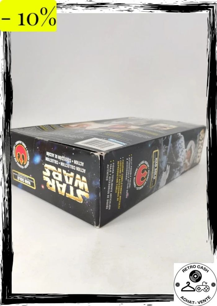 Star Wars Action Collection Han Solo Hoth Gear 12 " Figurine 1997 Kenner 27916 - photo numéro 12