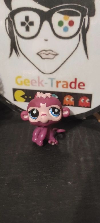 My Littlest Petshop Pet Shop LPS Authentic  Hasbro Monkey Gorilla Singe 1737
