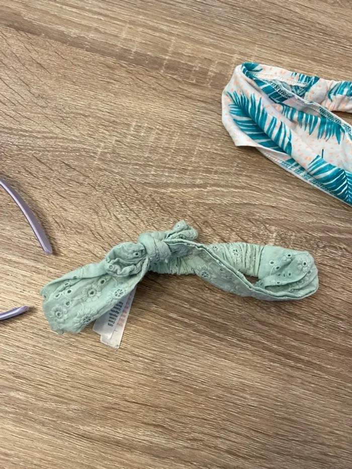 Lot accessoires cheveux fille serre-tête et bandeaux - photo numéro 3