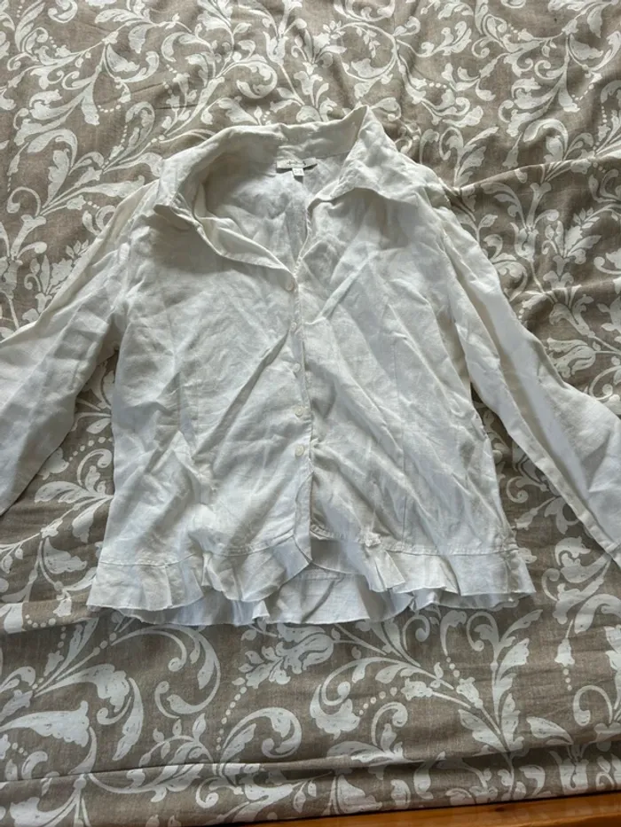 Chemise blanche 1 2 3 taille L
