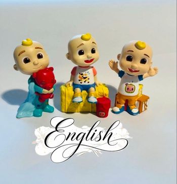 Lot tonies anglais cocomelon 