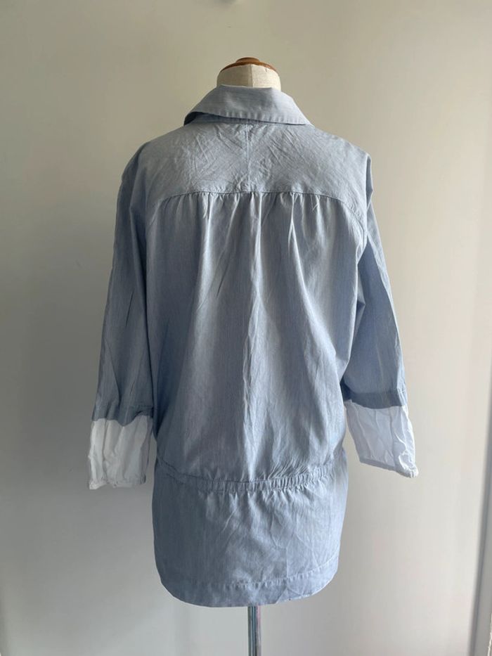 Blouse bleue Comptoir des Cotonniers 40 - photo numéro 4