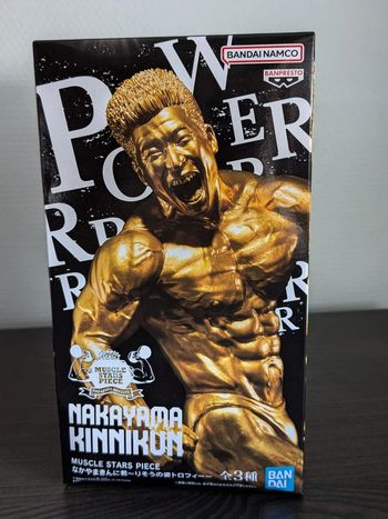 Figurine Muscle Stars Piece - Nakayama Kinnikun (Gold) - Banpresto