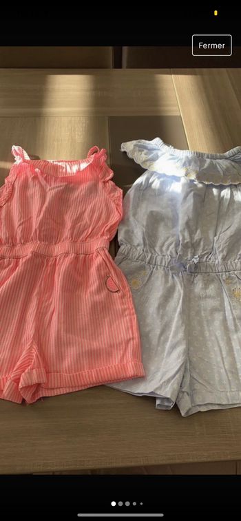 Lot combishort sergent major