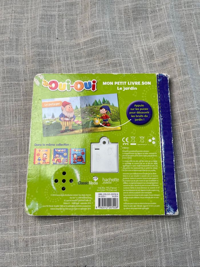Livre sonore Oui Oui - photo numéro 2