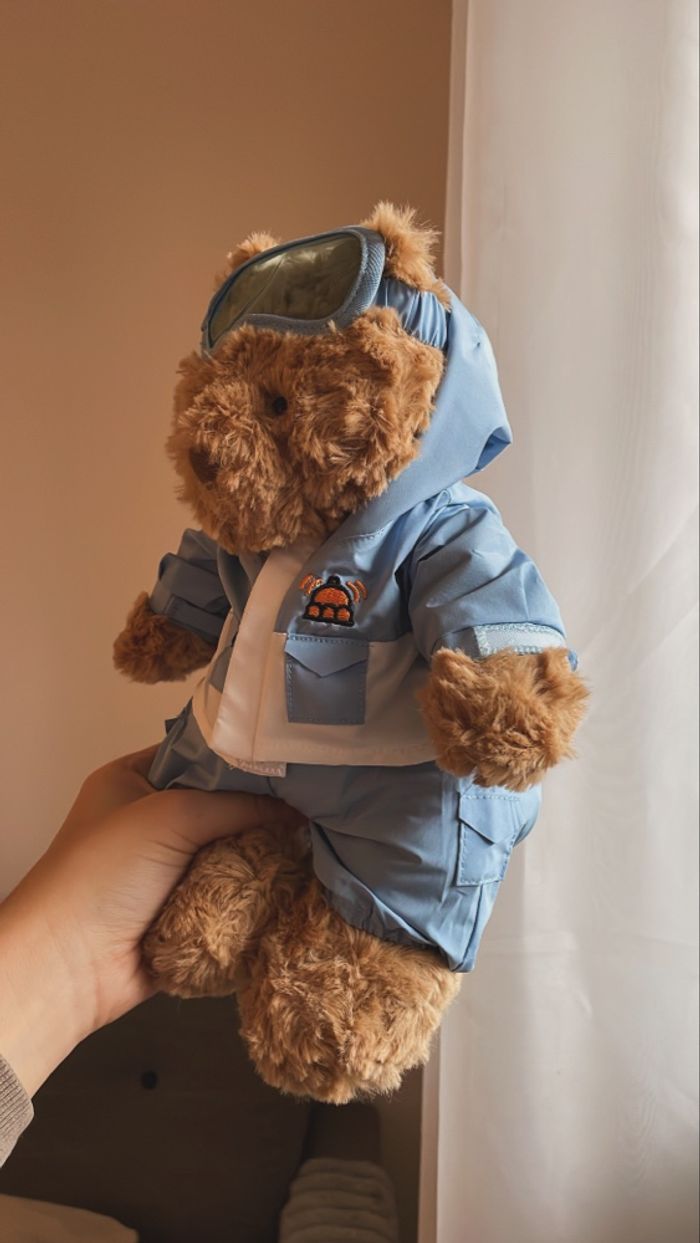 Peluche Jellycat Bartholomew Bear Snow Suit - photo numéro 5