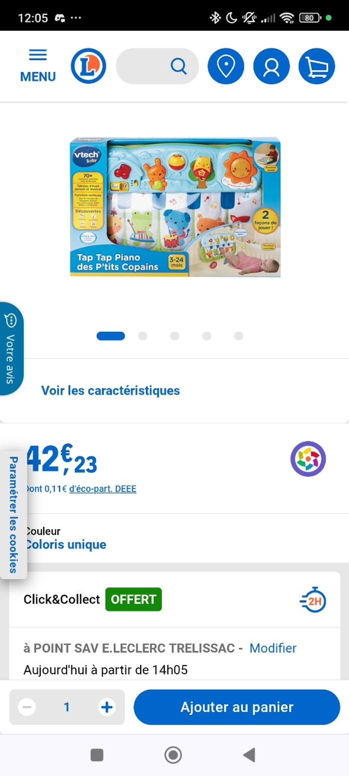 VTech piano pieds - photo numéro 4