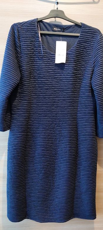 Robe bleue marine