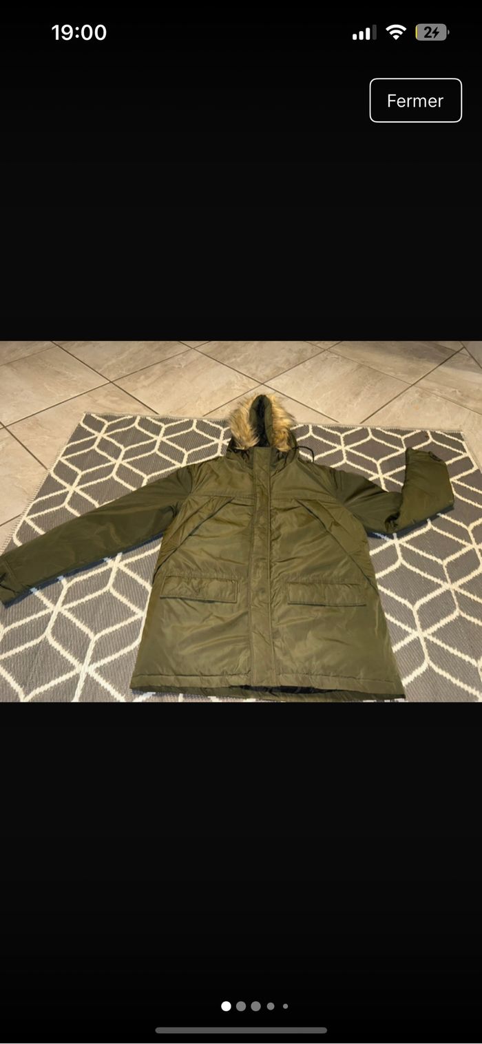 Veste d'hiver homme taille L bonne état tex Catégorie Parkas >
