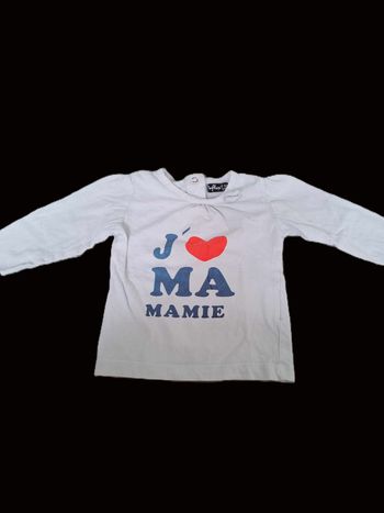 T-shirt manches longues Influx 12 mois